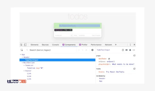 افزونه React Developer Tools