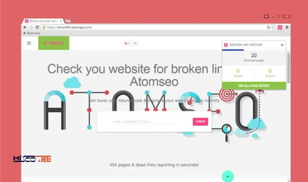 افزونه Broken Link Checker